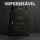 Mochila Masculina Impermeável Reforçada Aço Escola Notebook