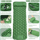 Colchonete Grosso Camping Isolante Termico Inflavel