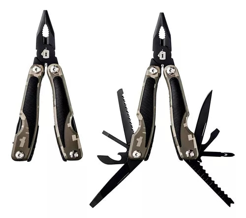Alicate tático multitool Precision Invictus 9 funções trilha