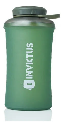 Garrafa 1l Invictus Wave Militar Dobrável Cantil Hidratação