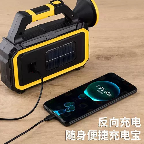 Lampião Lâmpada Led Camping Barraca Pesca Recarregável Usb