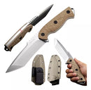 Faca Tática Trskt Fulltang 8mm Espessura Edc Bainha Kydex