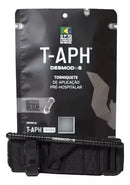 Torniquete Tático Profissional T-aph Desmodus Cor PretoTorniquete Tático Profissional.