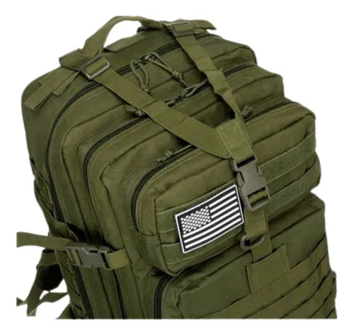 Mochila Militar Masculina Tática Impermeável Grande Trilha