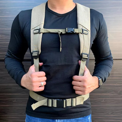 Mochila Impermeável 80 Litros Para Viagem Trilhas E Camping