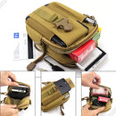 Bolsa Masculina Pochete Militar Pequena De Ombro Tiracolo