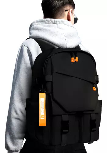 Mochila Escolar Faculdade Notebook Moderna Saída Cabo Usb