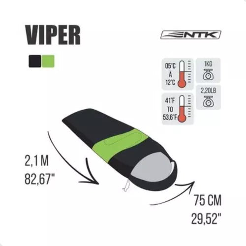 Saco De Dormir Com Capus Viper
