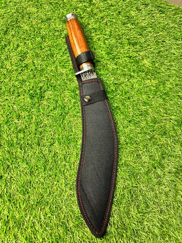 Facão Kukri Machete Sobrevivência Faca Curva Selva Bushcraft
