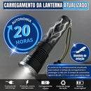 Lanterna Led Tática Recarregável Potent 2km Alumínio De Avião