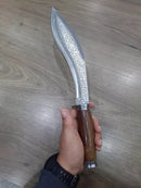 Facão Kukri Machete Sobrevivência Faca Curva Selva Bushcraft