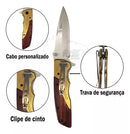 Canivete Tático Semi Automático Original Browning Gold