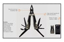 Alicate tático multitool Precision Invictus 9 funções trilha