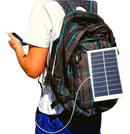 Carregador Solar Portátil Para Carregar Celular Usb 9w