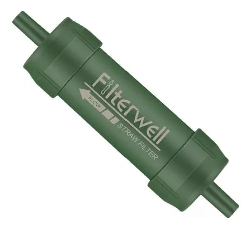Filtro De Água Portátil Purificador Camping Sobrevivência