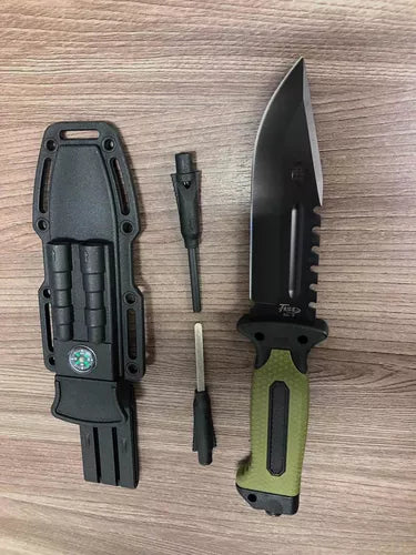 Facas Taticas Afiada Militar Punhal Rambo Camping Lamina