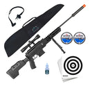 Carabina Pressão Sniper Sag Black Ops 5,5mm Lançamento Kit