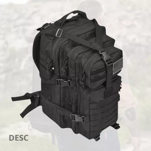 Mochila Tática Militar Impermeável Reforçada Grande 50l Eua