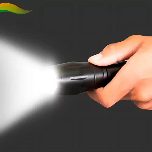 Lanterna Tática X900 Led Potente Recarregável Com Super Zoom