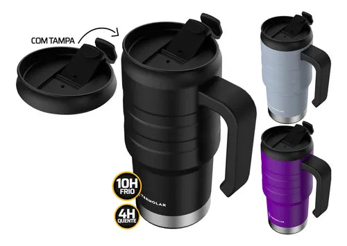 Copo Térmico Moove Preto 590ml Termolar