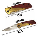 Canivete Tático Semi Automático Original Browning Gold