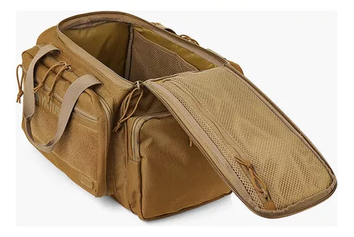 Mala Invictus Arsenal 24 Litros Tática Militar Range Bag Cor Coyote