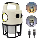 Lâmpada Para Acampamento Barraca Led Forte Recarregável Usb