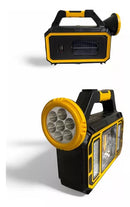 Lampião Lâmpada Led Camping Barraca Pesca Recarregável Usb