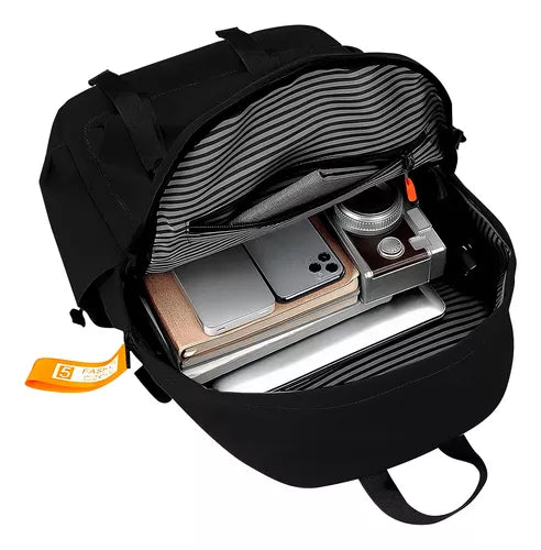 Mochila Escolar Faculdade Notebook Moderna Saída Cabo Usb
