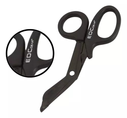Tesoura Edc Ponta Romba Aph Resgate Samu Bombeiros Original