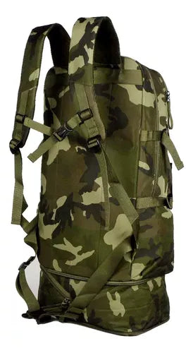 Mochila Impermeável 80 Litros Para Viagem Trilhas E Camping