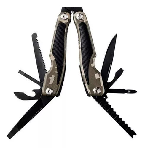 Alicate tático multitool Precision Invictus 9 funções trilha