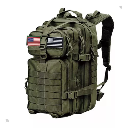 Mochila Tática Militar Impermeável Reforçada Grande 50l Eua