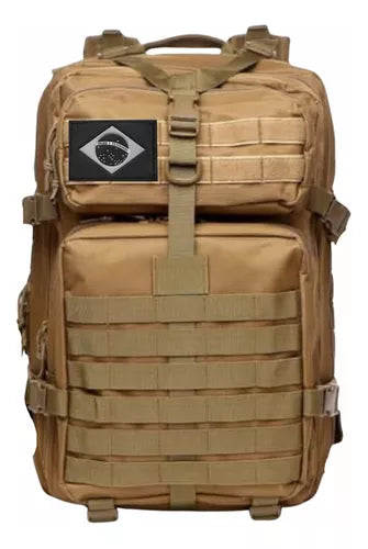 Mochila Tática Militar Impermeável Reforçada Grande 50l Eua