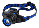 Lanterna Tatica De Cabeca Led Cree Com Zoom 3000 Lumens.
