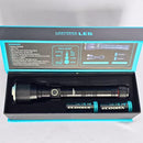 Lanterna Tática P90 Ec6249 Potência Extrema Longo Alcance Lanterna Preto Luz Branco