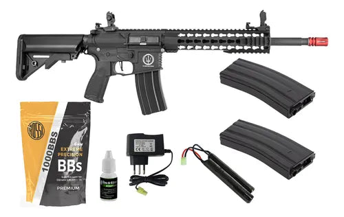 Rifle Airsoft Rossi Neptune 10 Keymod Elétrico Aeg Bbs 6mm