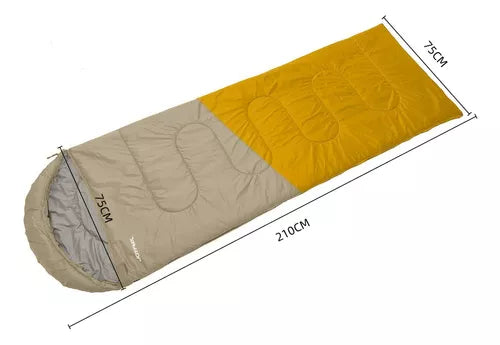 Saco De Dormir Térmico Solteiro Patchworkable