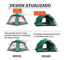 Barraca De Camping Automática Upf 50+ Impermeável 1500mm Grande Para 5-8 Pessoas