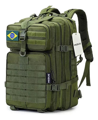 MODUS Mochila Tática Militar Camping Reforçada 50 Litros Impermeável