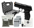 Pistola C11 4.5mm + Maleta + Munição + 10 Co2 + Alvo + Oleo