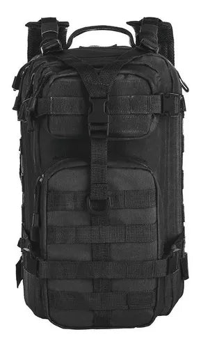 Mochila Tática Militar Invictus Assault 30l Cor Preto Desenho Do Tecido Lisa