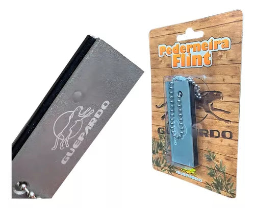 Pederneira Flint Barra Magnésio Bushcraft Fogo Guepardo