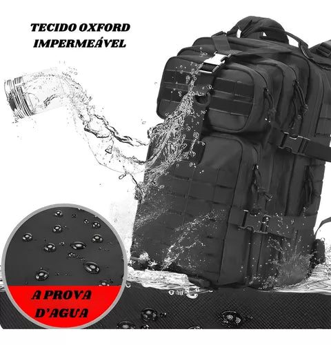 MODUS Mochila Tática Militar Camping Reforçada 50 Litros Impermeável