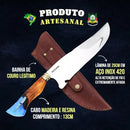 Faca Churrasco Picanheira 10 Pol, Aço Inox Personalizada