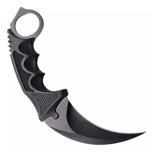 Kit 2 Karambit Faca Afiada Tática Militar + Bainha