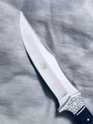 Faca De Caça Pesca Churrasco Luxo Fulltang Inox Slk...