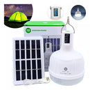 Lâmpada Camping Lampião Led Potente Solar Usb Barraca Pesca