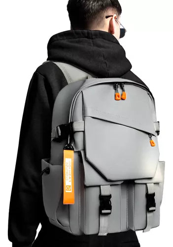 Mochila Escolar Faculdade Notebook Moderna Saída Cabo Usb