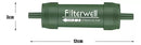 Filtro De Água Portátil Purificador Camping Sobrevivência
